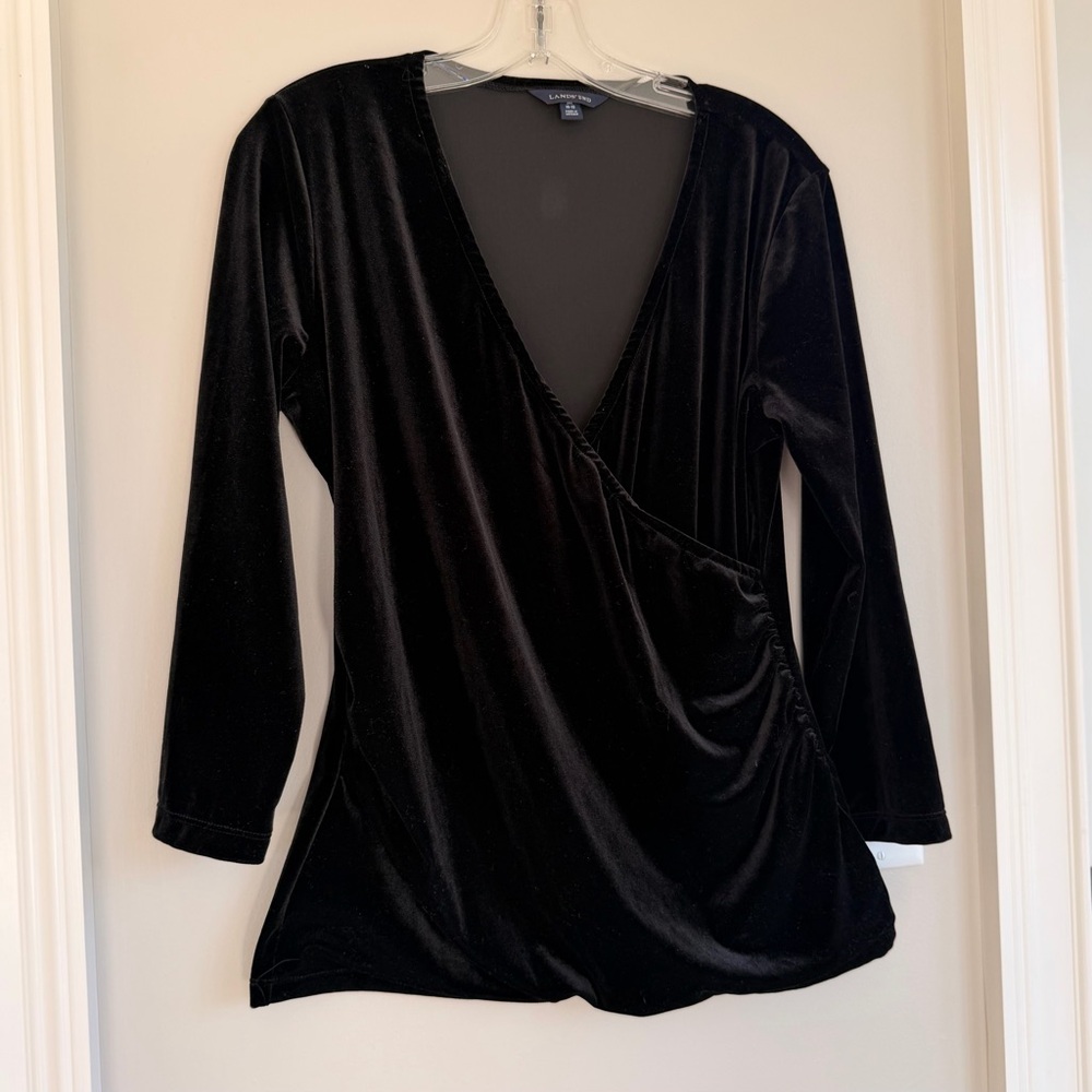 Land’s End Velour Top
